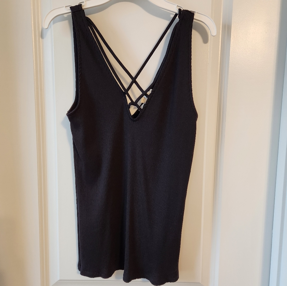 Never worn Express (One Eleven) strappy front  tanktop